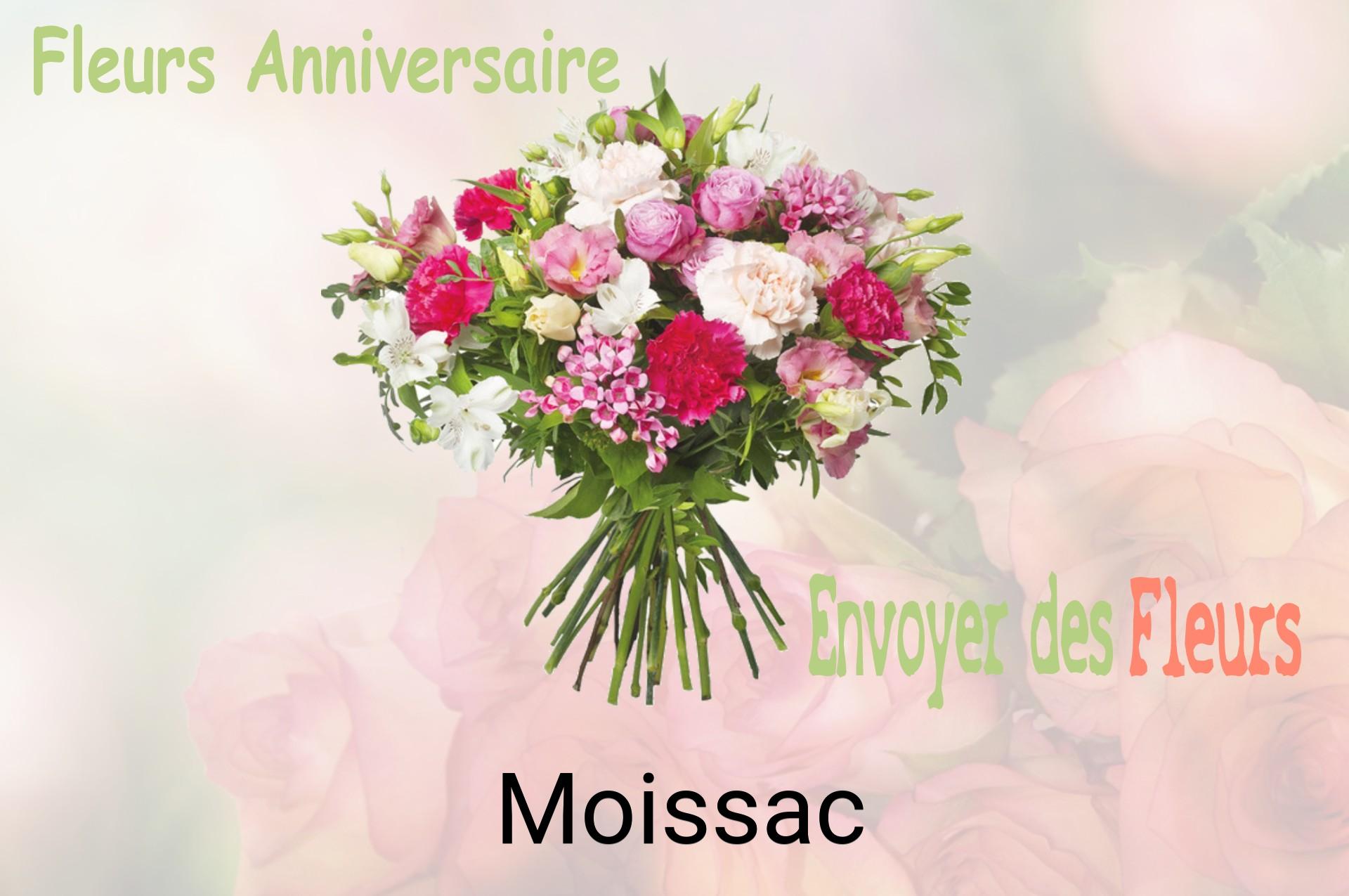 Bouquet de fleurs d’anniversaire livré à Moissac
